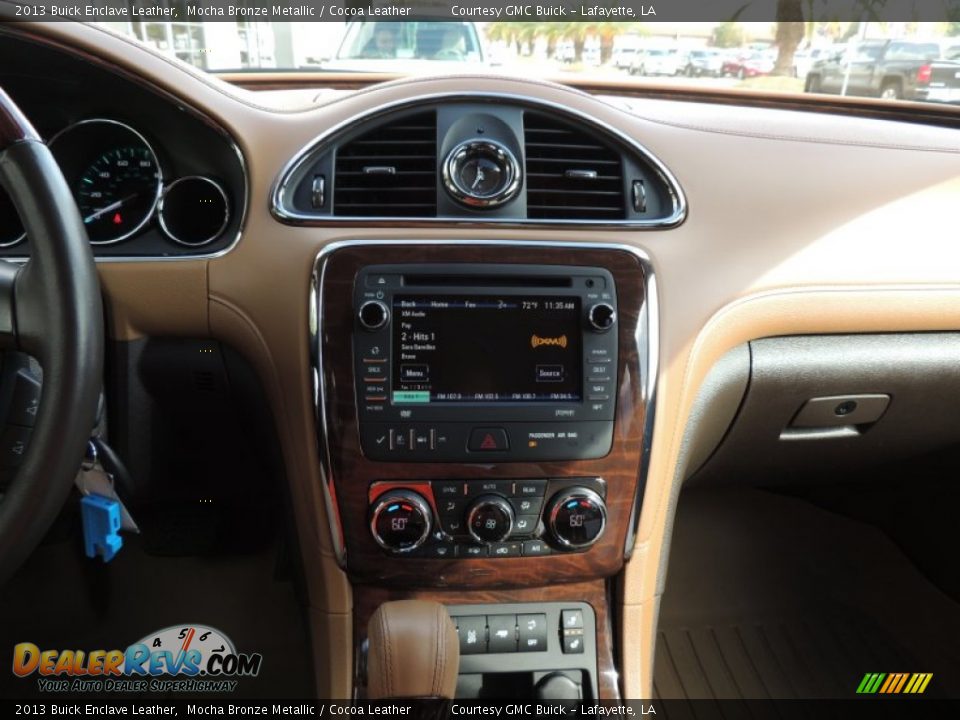 2013 Buick Enclave Leather Mocha Bronze Metallic / Cocoa Leather Photo #22