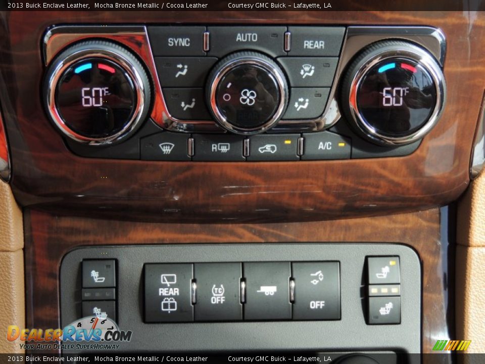 2013 Buick Enclave Leather Mocha Bronze Metallic / Cocoa Leather Photo #26