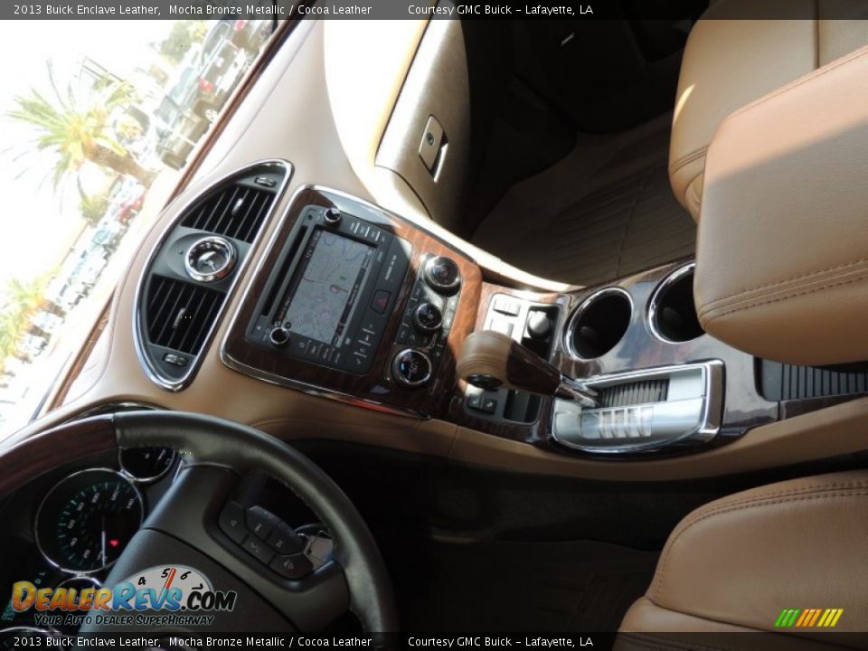 2013 Buick Enclave Leather Mocha Bronze Metallic / Cocoa Leather Photo #27