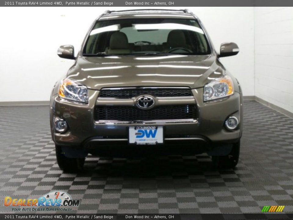 2011 Toyota RAV4 Limited 4WD Pyrite Metallic / Sand Beige Photo #2