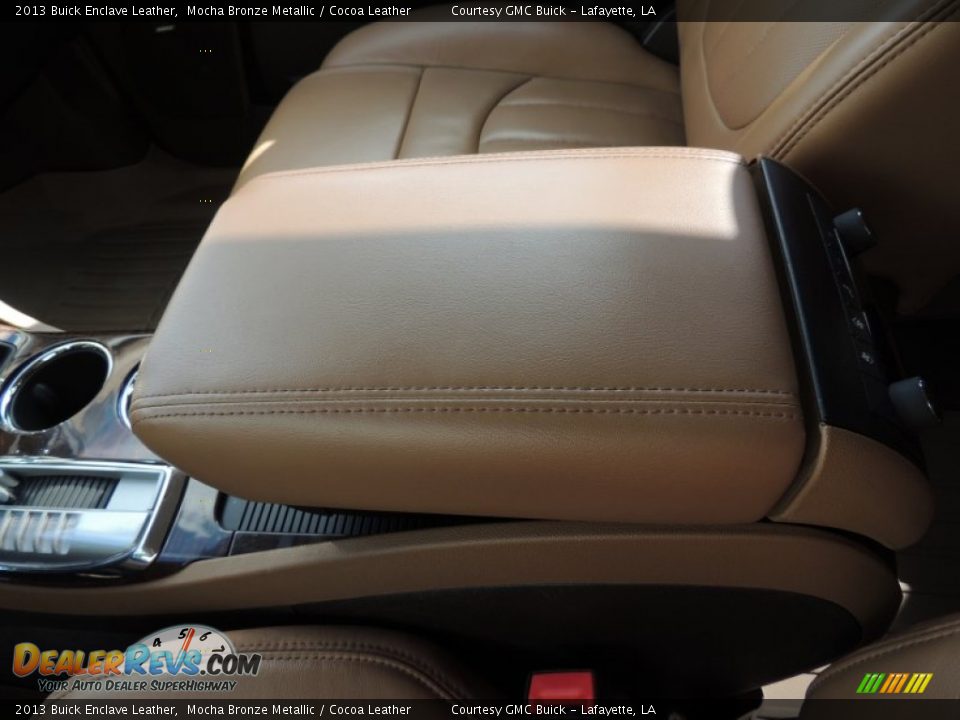 2013 Buick Enclave Leather Mocha Bronze Metallic / Cocoa Leather Photo #28
