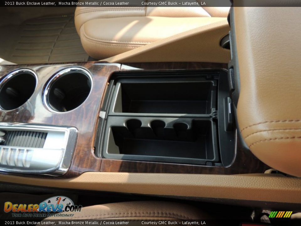 2013 Buick Enclave Leather Mocha Bronze Metallic / Cocoa Leather Photo #30
