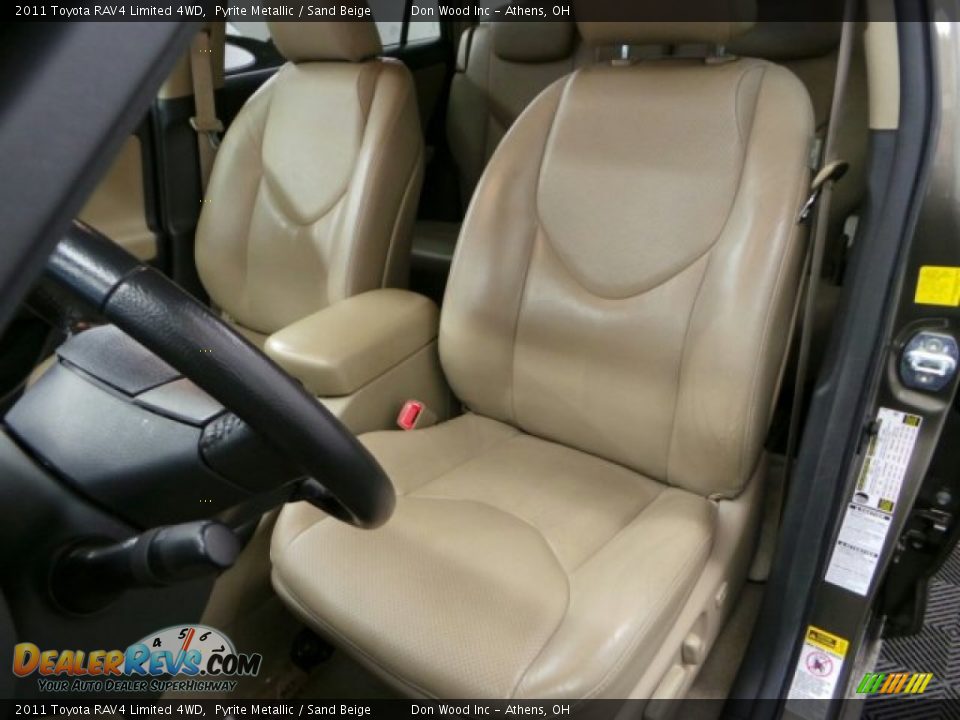 2011 Toyota RAV4 Limited 4WD Pyrite Metallic / Sand Beige Photo #6