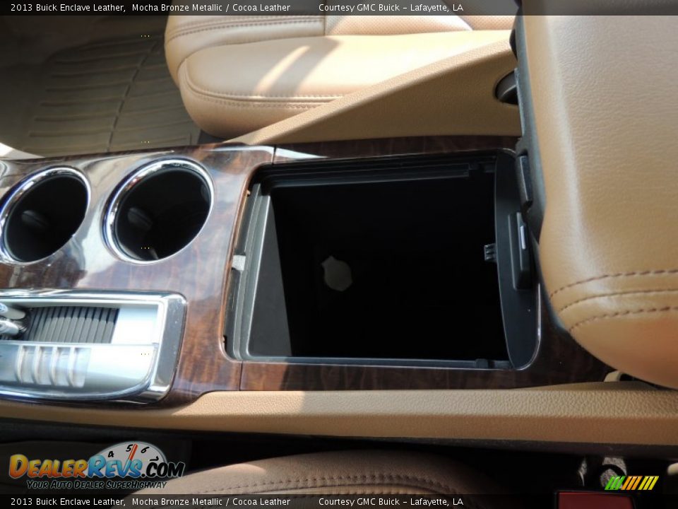 2013 Buick Enclave Leather Mocha Bronze Metallic / Cocoa Leather Photo #31