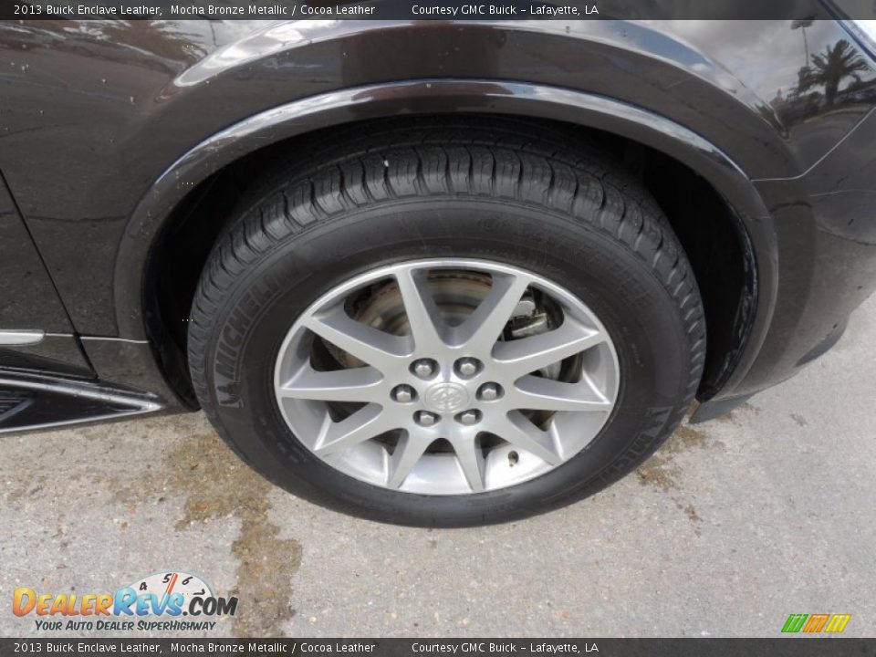 2013 Buick Enclave Leather Mocha Bronze Metallic / Cocoa Leather Photo #32