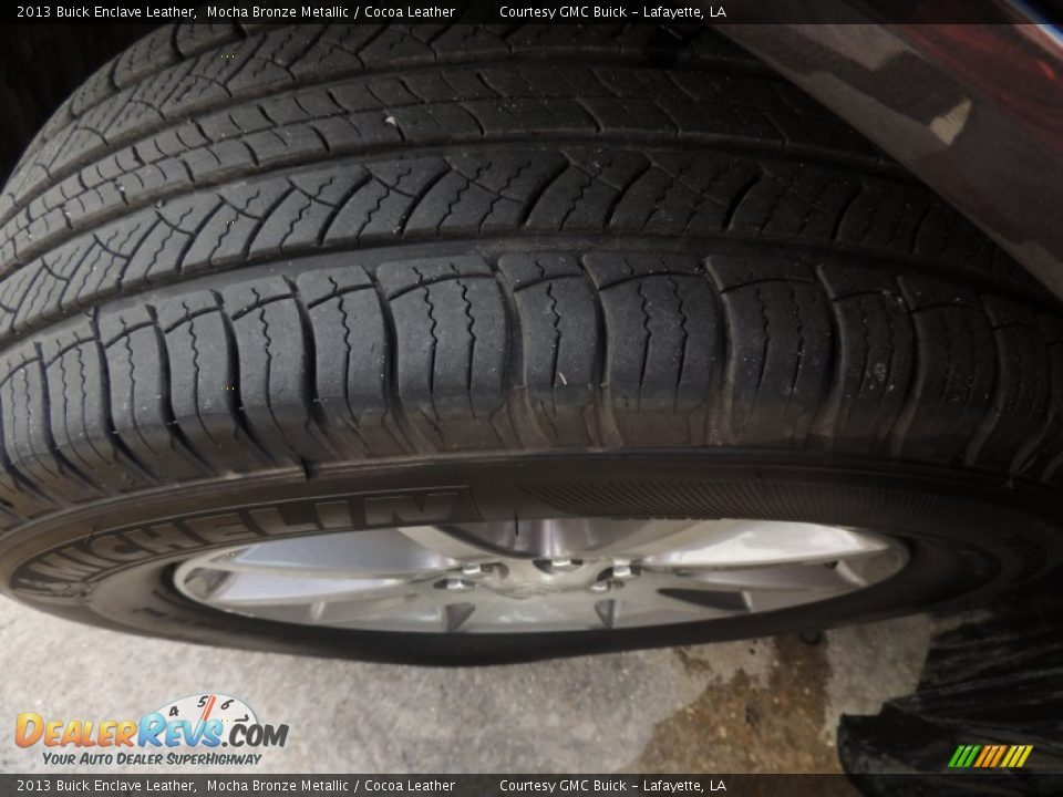 2013 Buick Enclave Leather Mocha Bronze Metallic / Cocoa Leather Photo #33