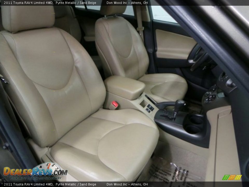 2011 Toyota RAV4 Limited 4WD Pyrite Metallic / Sand Beige Photo #9