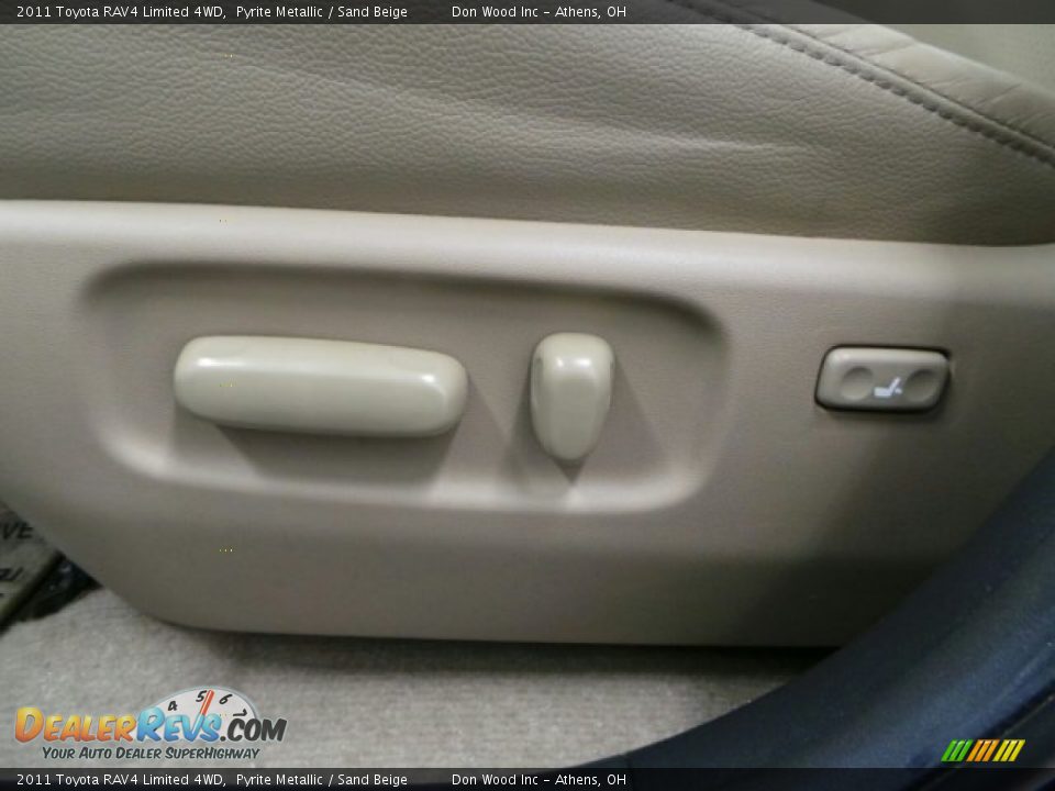 2011 Toyota RAV4 Limited 4WD Pyrite Metallic / Sand Beige Photo #10