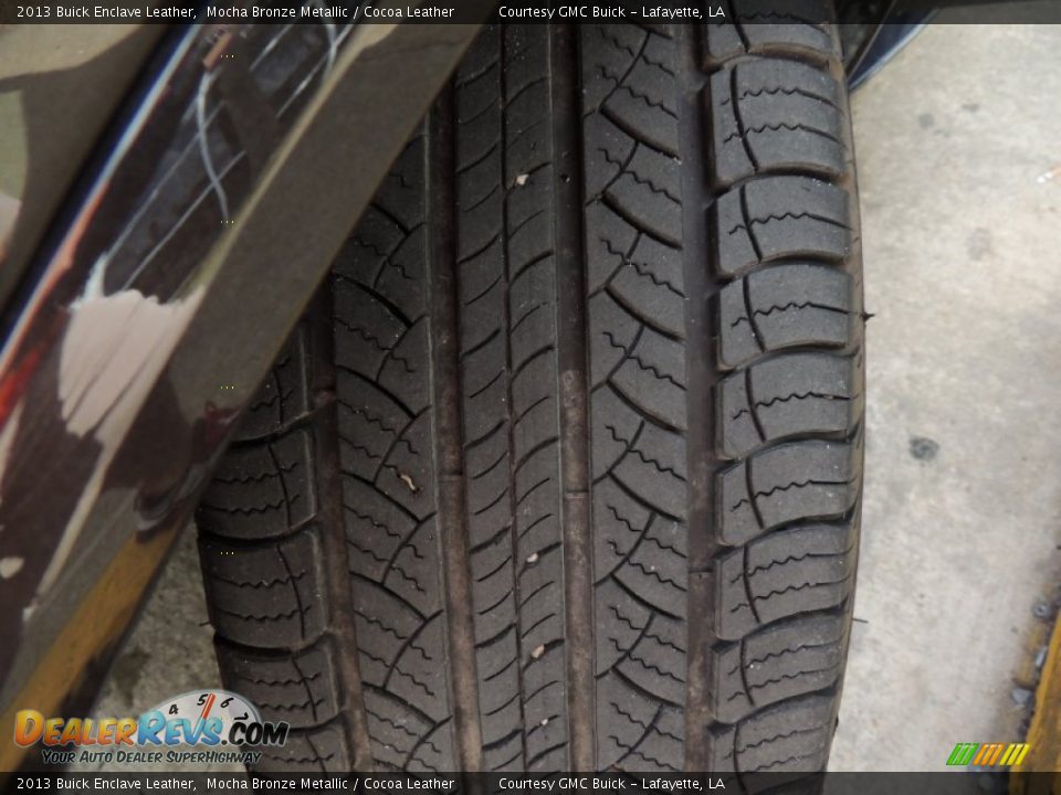 2013 Buick Enclave Leather Mocha Bronze Metallic / Cocoa Leather Photo #34
