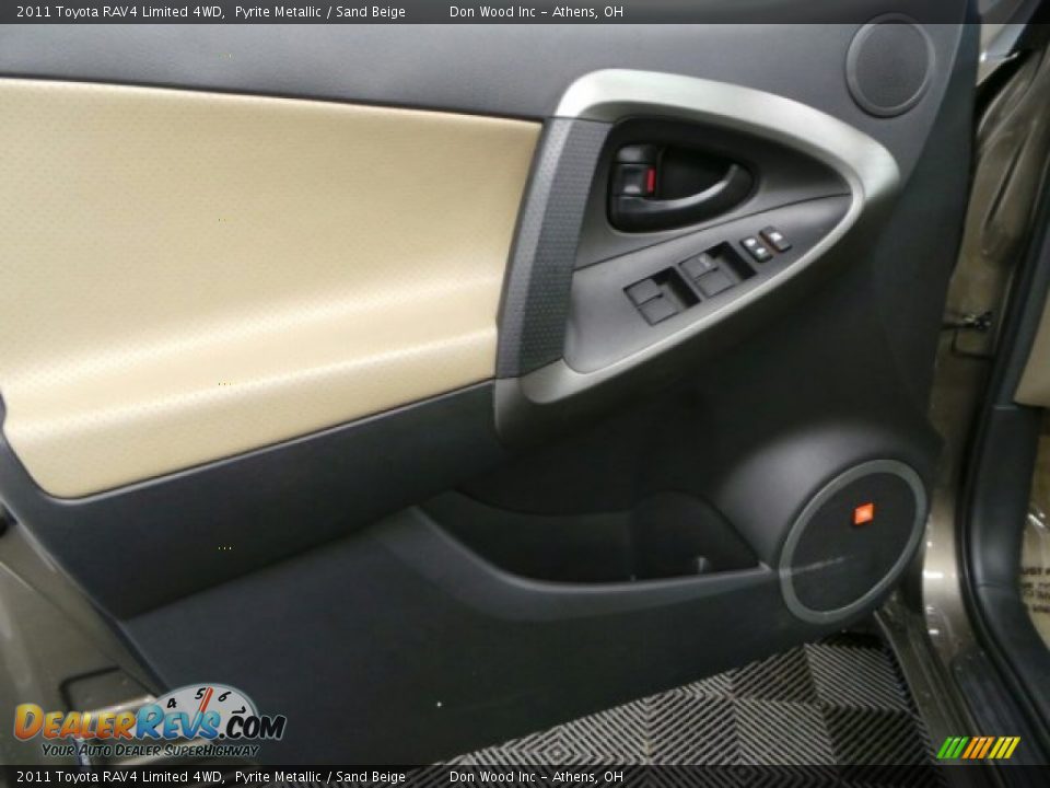 2011 Toyota RAV4 Limited 4WD Pyrite Metallic / Sand Beige Photo #11