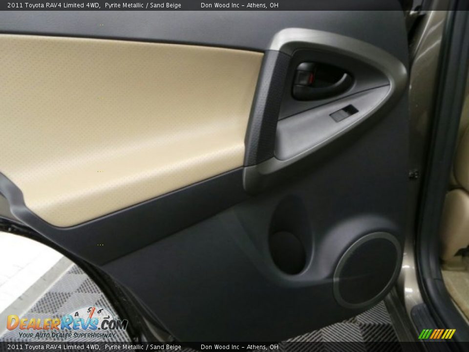 2011 Toyota RAV4 Limited 4WD Pyrite Metallic / Sand Beige Photo #13