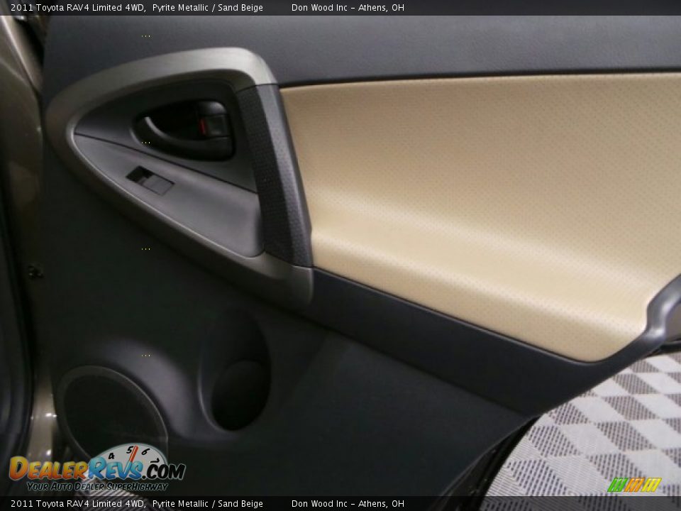 2011 Toyota RAV4 Limited 4WD Pyrite Metallic / Sand Beige Photo #14