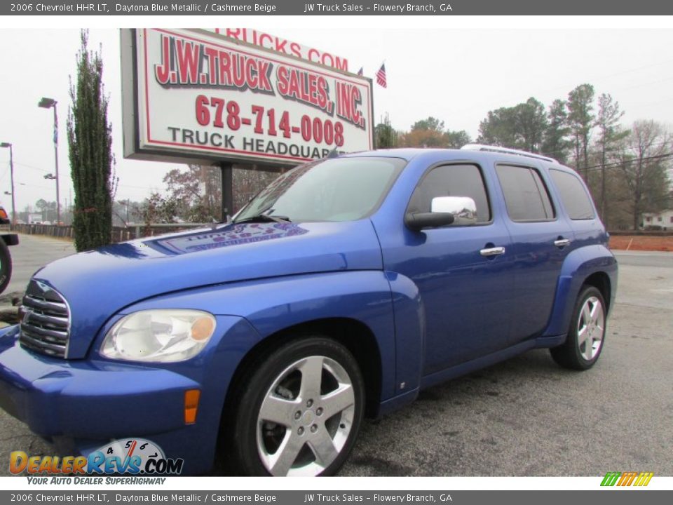 2006 Chevrolet HHR LT Daytona Blue Metallic / Cashmere Beige Photo #3
