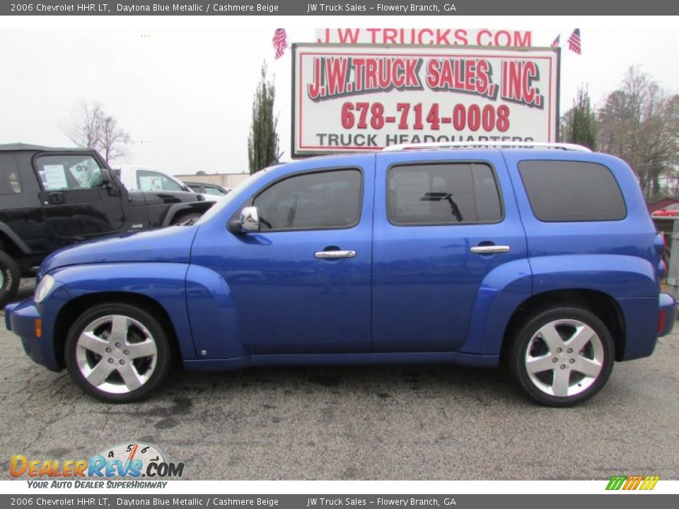 2006 Chevrolet HHR LT Daytona Blue Metallic / Cashmere Beige Photo #4