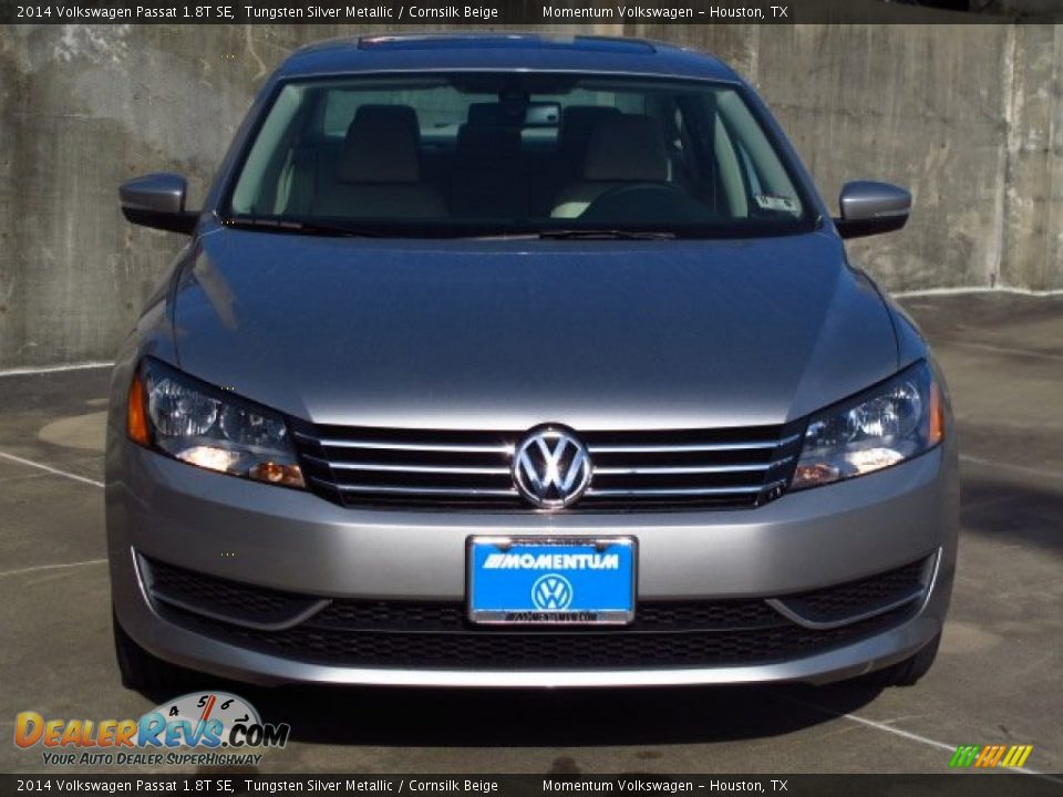 2014 Volkswagen Passat 1.8T SE Tungsten Silver Metallic / Cornsilk Beige Photo #2