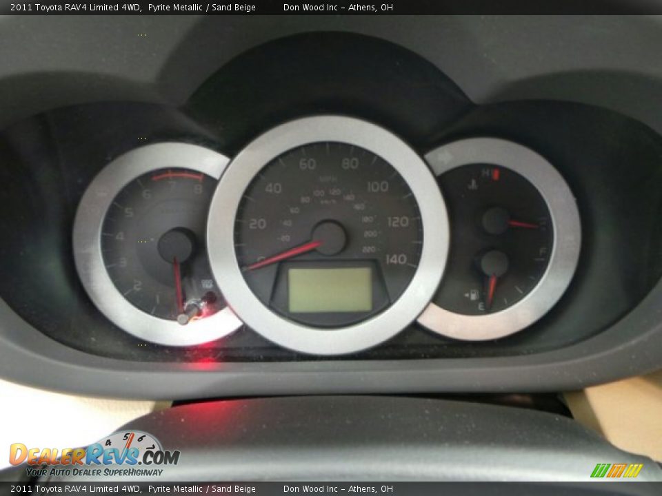 2011 Toyota RAV4 Limited 4WD Pyrite Metallic / Sand Beige Photo #22