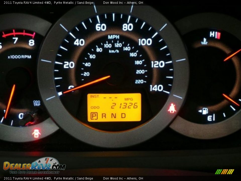 2011 Toyota RAV4 Limited 4WD Pyrite Metallic / Sand Beige Photo #23