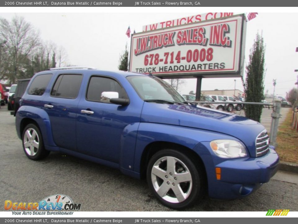 2006 Chevrolet HHR LT Daytona Blue Metallic / Cashmere Beige Photo #11