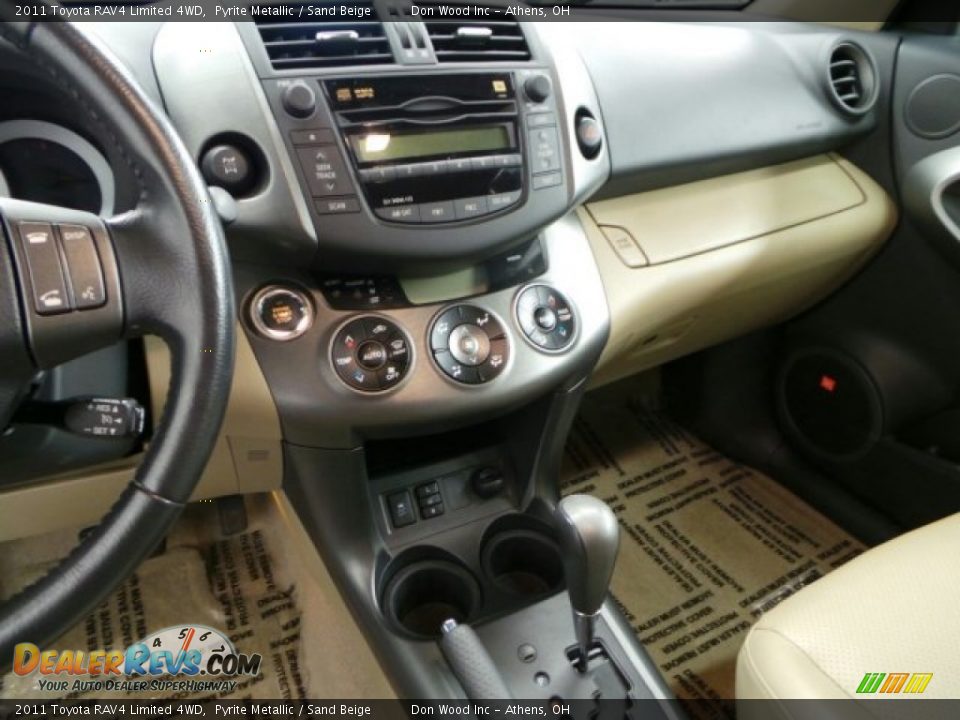 2011 Toyota RAV4 Limited 4WD Pyrite Metallic / Sand Beige Photo #25