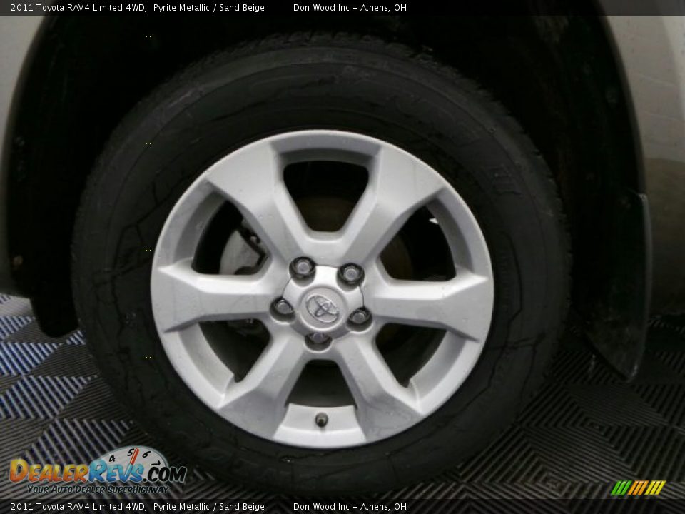 2011 Toyota RAV4 Limited 4WD Pyrite Metallic / Sand Beige Photo #26