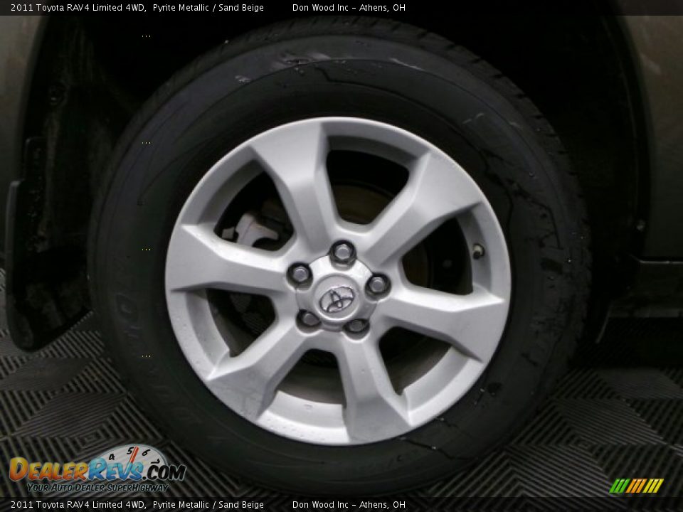 2011 Toyota RAV4 Limited 4WD Pyrite Metallic / Sand Beige Photo #27