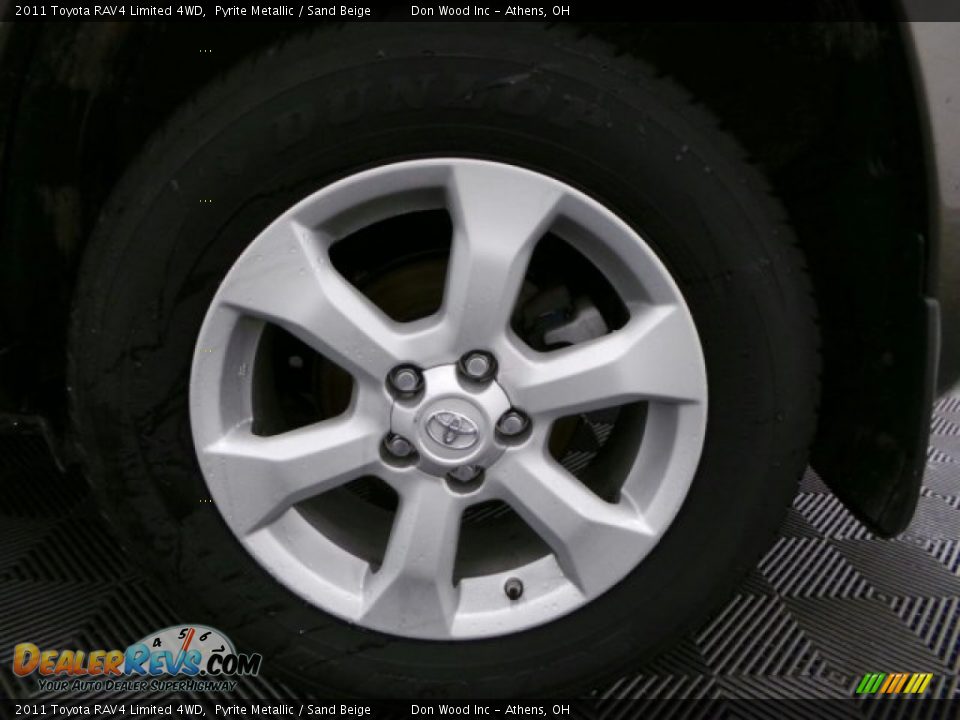 2011 Toyota RAV4 Limited 4WD Pyrite Metallic / Sand Beige Photo #28