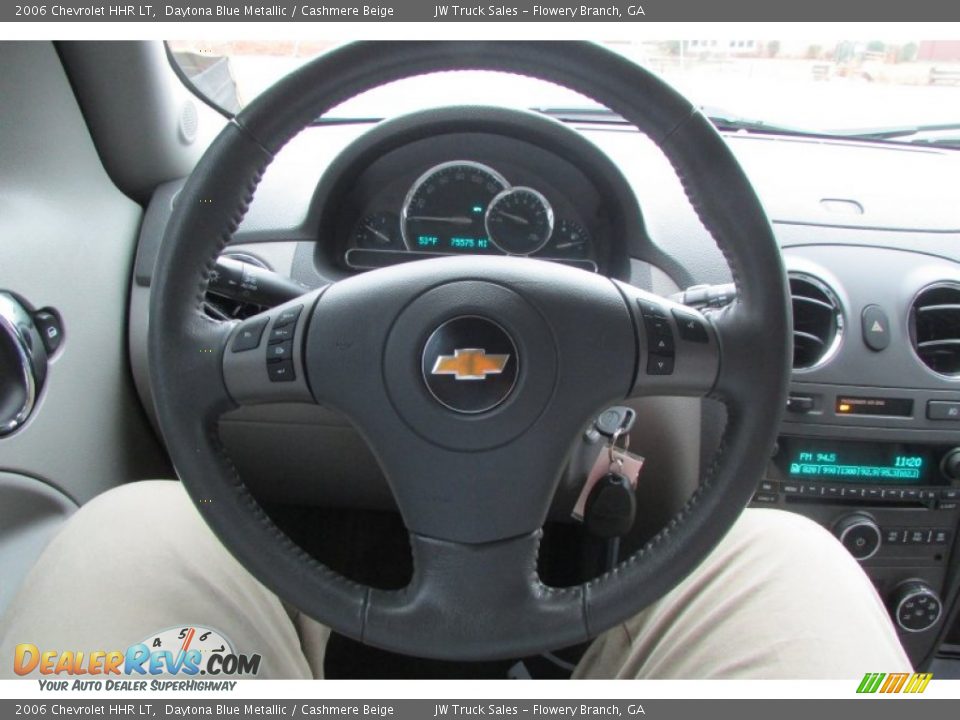 2006 Chevrolet HHR LT Daytona Blue Metallic / Cashmere Beige Photo #20