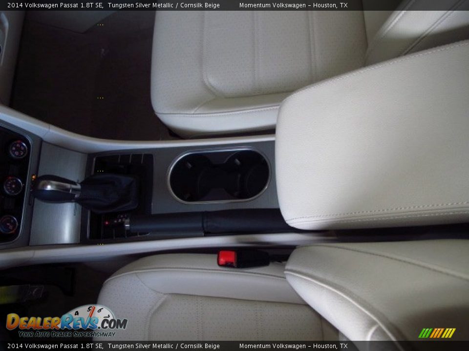 2014 Volkswagen Passat 1.8T SE Tungsten Silver Metallic / Cornsilk Beige Photo #19