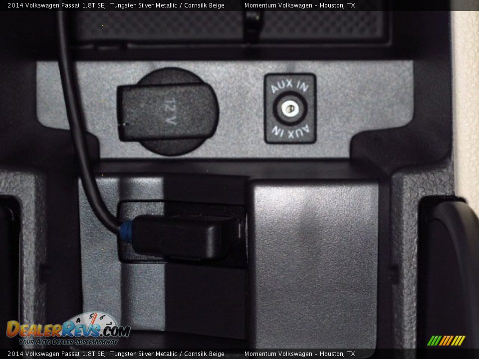 2014 Volkswagen Passat 1.8T SE Tungsten Silver Metallic / Cornsilk Beige Photo #20