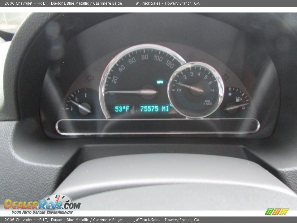 2006 Chevrolet HHR LT Daytona Blue Metallic / Cashmere Beige Photo #23