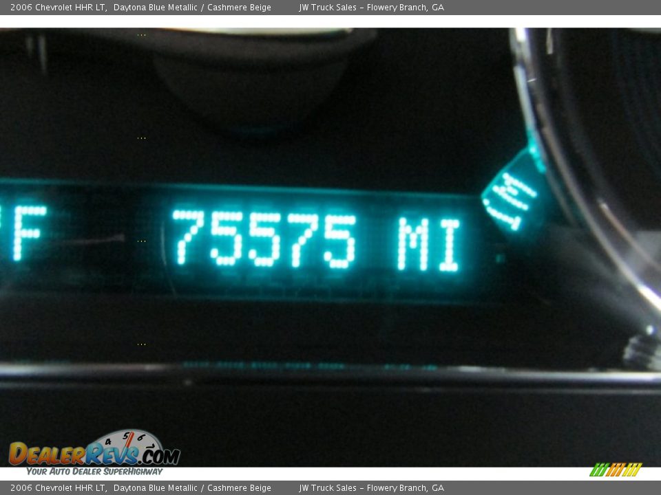 2006 Chevrolet HHR LT Daytona Blue Metallic / Cashmere Beige Photo #24