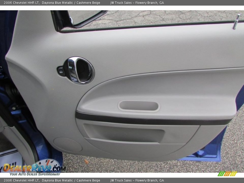 2006 Chevrolet HHR LT Daytona Blue Metallic / Cashmere Beige Photo #35