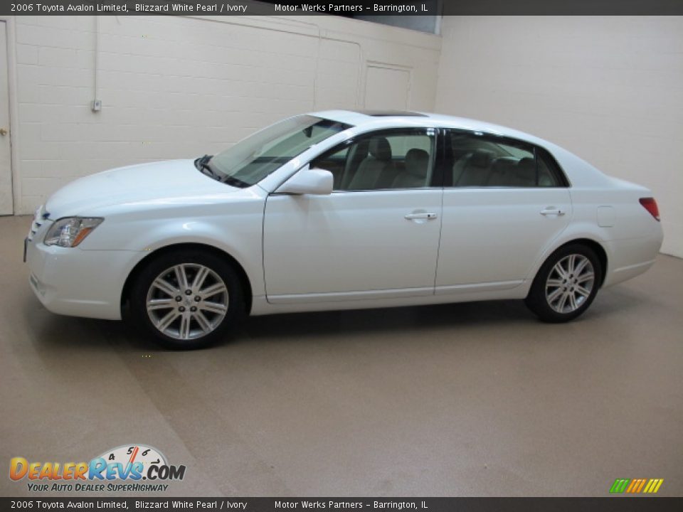 2006 Toyota Avalon Limited Blizzard White Pearl / Ivory Photo #5