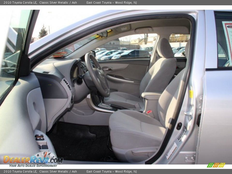 2010 Toyota Corolla LE Classic Silver Metallic / Ash Photo #7