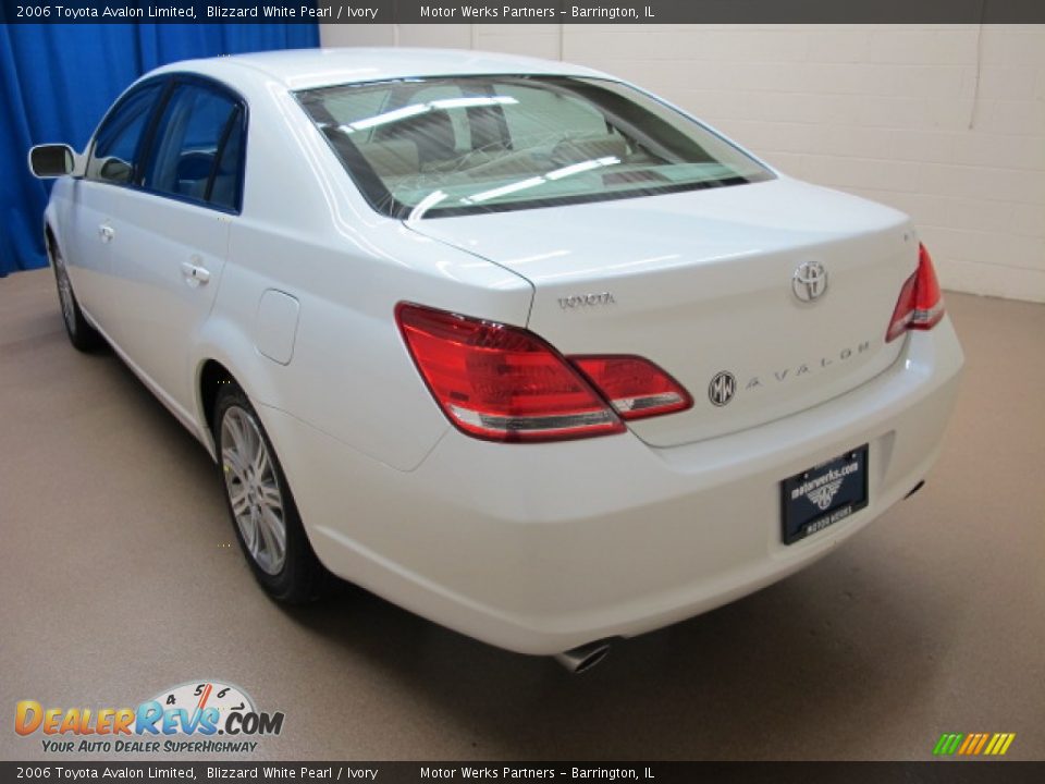 2006 Toyota Avalon Limited Blizzard White Pearl / Ivory Photo #6