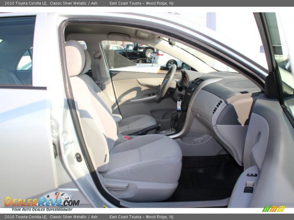 2010 Toyota Corolla LE Classic Silver Metallic / Ash Photo #8