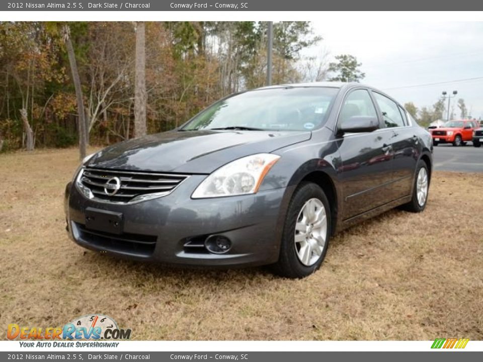 2012 Nissan Altima 2.5 S Dark Slate / Charcoal Photo #1