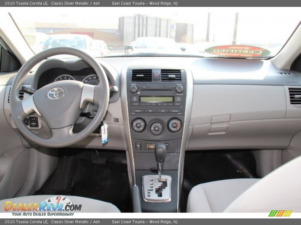 2010 Toyota Corolla LE Classic Silver Metallic / Ash Photo #10