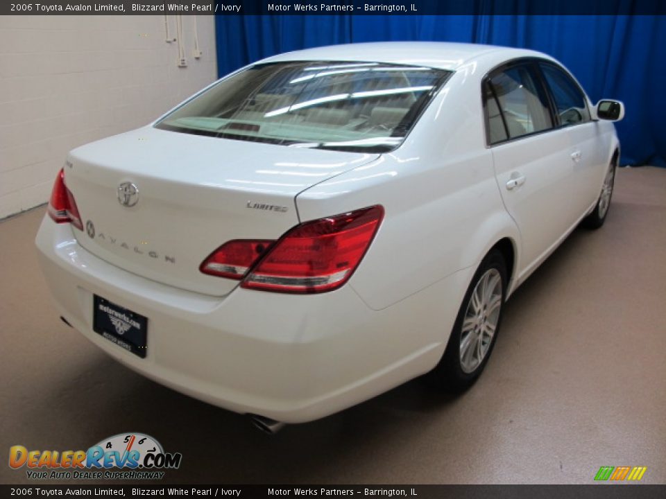 2006 Toyota Avalon Limited Blizzard White Pearl / Ivory Photo #9