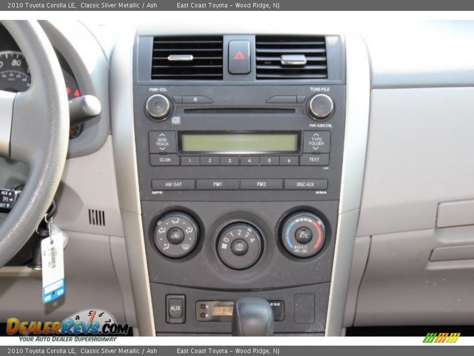 2010 Toyota Corolla LE Classic Silver Metallic / Ash Photo #11