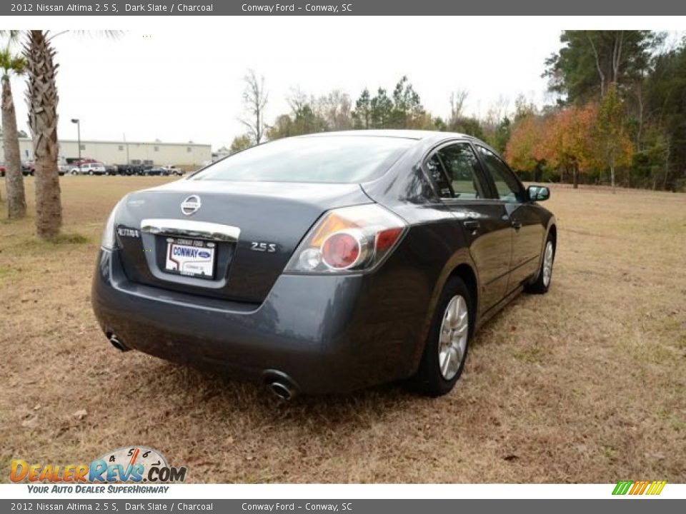 2012 Nissan Altima 2.5 S Dark Slate / Charcoal Photo #5