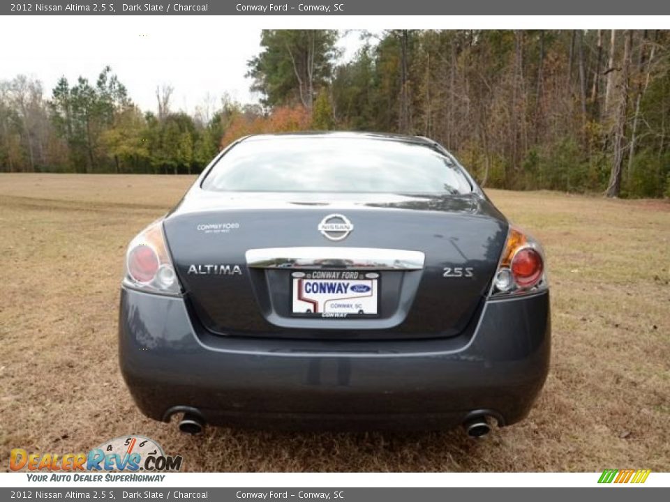 2012 Nissan Altima 2.5 S Dark Slate / Charcoal Photo #6