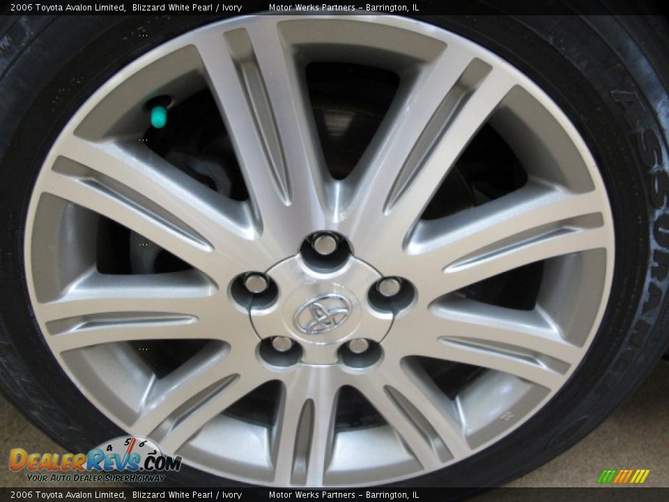 2006 Toyota Avalon Limited Blizzard White Pearl / Ivory Photo #13