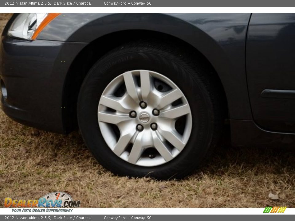 2012 Nissan Altima 2.5 S Dark Slate / Charcoal Photo #9