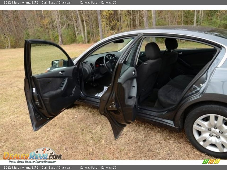 2012 Nissan Altima 2.5 S Dark Slate / Charcoal Photo #10