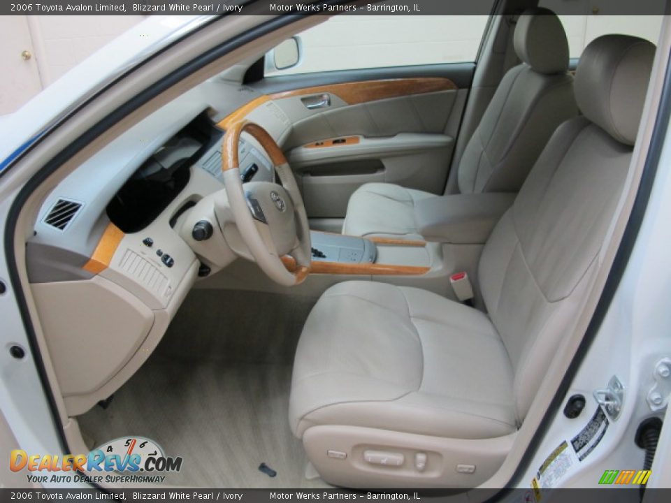 2006 Toyota Avalon Limited Blizzard White Pearl / Ivory Photo #17