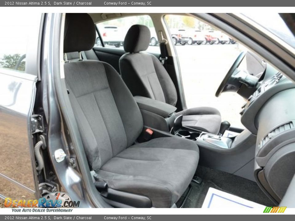 2012 Nissan Altima 2.5 S Dark Slate / Charcoal Photo #15
