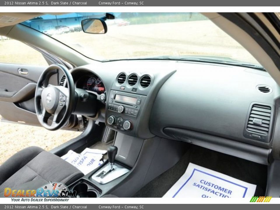 2012 Nissan Altima 2.5 S Dark Slate / Charcoal Photo #16