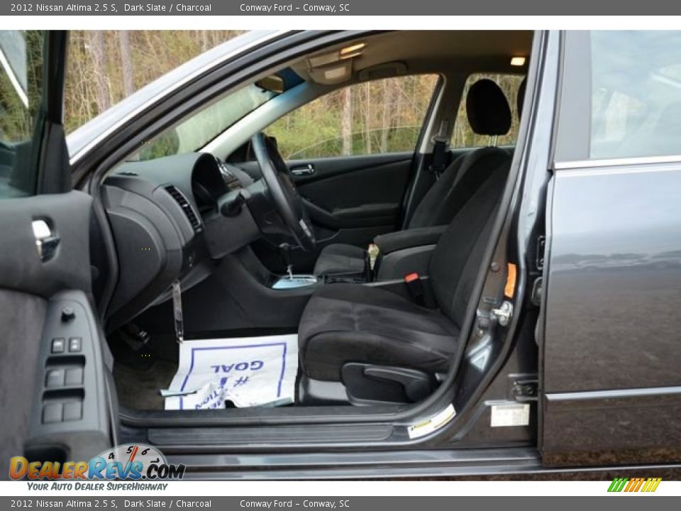 2012 Nissan Altima 2.5 S Dark Slate / Charcoal Photo #17