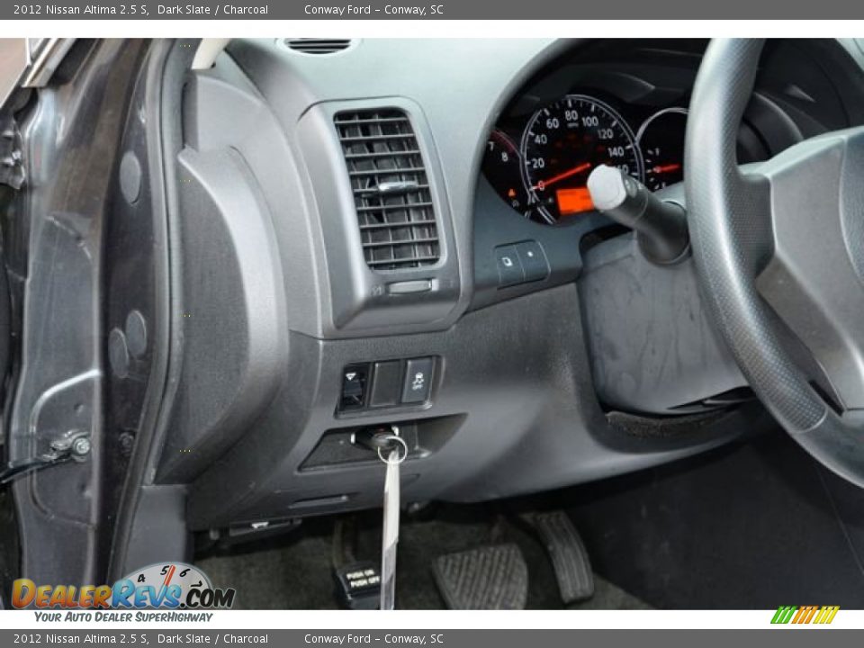 2012 Nissan Altima 2.5 S Dark Slate / Charcoal Photo #20